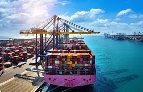 中国から米国港へ国際海上貨物運輸